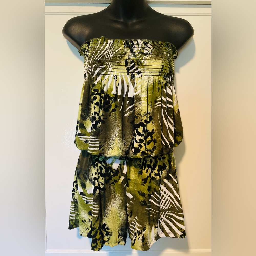 Sol & Spa Strapless Jumpsuit! 🥝